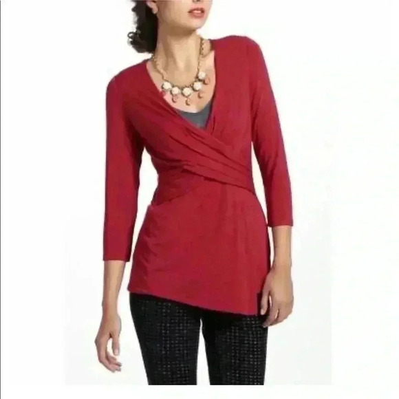 One September Precision Pleated Blouse Size P—B2 - Picture 1 of 7